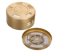 Beaupretty Caja de Moxa de Cobre Portátil sin Humo - Tamaño Mediano, Diseño Ajustable, Caja Metálica para Suministro de Moxibustión en Uso Doméstico y Terapias Alternativas de Salud