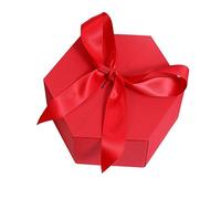 Beaupretty Caja De Obsequio Forma Hexagonal Estilo Creativo y Fresco Para De Obsequio De Cumpleaños De Golosinas y De Embalaje Para