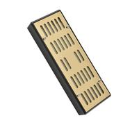 Beaupretty Caja Humidor Portátil para Cigarros Diseño Dorado Sistema Regulador de Humedad para Profesionales Protección Duradera y Preservación del Viajes y Hogar