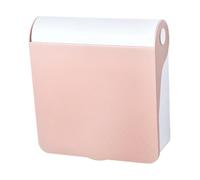 Beaupretty Caja storage box organizadores de maquillajes maletín organizador de maquillaje impermeables contenedor de maquillaje con espejo contenedor con espejo plastico abs rosa