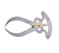 Beaupretty Calibrador de Espesores Acero Inoxidable para Medición Interior y Exterior Herramienta Duradera con Ajuste Desmontable y Alta Resistencia