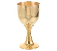 Beaupretty Cáliz de Latón Macizo Dorado Vintage para Altar Diseño Clásico y Multifunción, Taza de Ofrenda Práctica y Resistente para Decoración del Hogar y Tarot