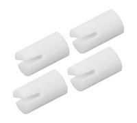 Beaupretty Cejuela de Puente de Banjo de Hueso de Buey para 5 Cuerdas, 4 Piezas sin Color, Accesorios para Banjo Mejor Tono y Alta Durabilidad, Adecuado para Músicos y Reparaciones