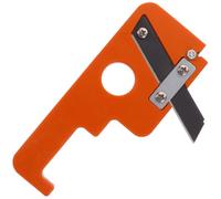 Beaupretty Cepilladora Manual para Madera Diseño Ergonómico y Avance Paralelo, Herramienta de Mano de Abs y Acero Adecuado para Carpintería