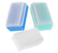 Beaupretty Cepillo De Esponja Para Ñiño 3 Unidades Tamaño Estándar Champú Exfoliante Masajeador De Cabeza Uso Familiar Baño Color