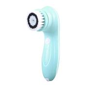 Beaupretty Cepillo de Limpieza Facial Cepillo Giratorio de Cara a Prueba de Agua Recargable Limpiador de Cara Eléctrico Portátil Kit de Herramientas para El Cuidado de La Piel del Depurador Azul