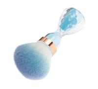 Beaupretty Cepillo De Limpieza Papel Arrugado Relleno Quemar Bolígrafo Papel Cortado Papel Arrugado Bolígrafo Con Flor De Rosa Pinza Para El Pelo Con Pluma De Pavo Real Capa Sky-blue Arena