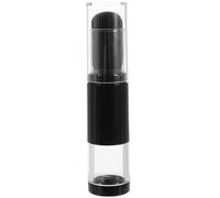 Beaupretty Cepillo de polvo recargable, reutilizable, aplicador de spray de viaje con botella de polvo suelto recargable, cepillo retráctil para polvo prensado para maquillaje de tinte, rubor