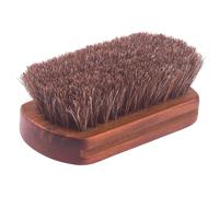 Beaupretty Cepillo para Zapatos de Cuero y Gamuza Cerdas de Crin de Caballo Flexible, Madera Natural, Tamaño 11x5 Cm, Limpiador y Pulidor para Cuidado de Calzado Adulto, Uso en Limpieza