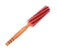 Beaupretty Cepillo Redondo Para Secado Rápido y Estilizado De Cabello Mango De Madera Antiestático y Antifrizz Para Uso Salón y Casa