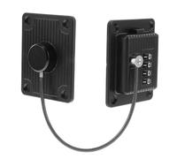 Beaupretty Cerradura De Combinación Dígitos Negro Para Nevera y Armarios Cierre De Seguridad Infantil Para Puertas De Despensa y Cajones Cerradura De Contraseña Segura