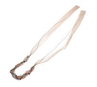 Beaupretty Cinturón Bohemio Borlas Trenzadas Para Mujer Accesorio De Cintura Encaje De Cuentas Decoración De Vintage Para Fiesta y Diario