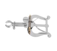 Beaupretty Clip Musical Portátil para Trompa Soporte para Partituras de Lira Accesorio para Lira de Marcha para Bandas de Marcha y Ensayos