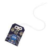 Beaupretty Colgante Versátil y Omamori Japonés Diseño Tradicional de Tela Azul Símbolo de Protección para de Coche y Hogar