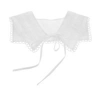 Beaupretty Collar Falso Desmontable para Mujer Accesorio Elegante y Transpirable para Blusas y Camisas Diseño Sofisticado y Versátil para Añadir Volumen