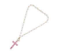 Beaupretty Collar para Hombres Jesús con Pendiente de Diamantes Joyería Hip Hop Unisex