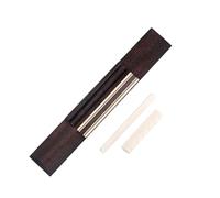 Beaupretty Conjunto De Puente Para Guitarra Acústica Clásica Kit Diy Con Puente Palisandro Silla y Cejuela Hueso Bovino Para Reemplazo Guitarra Acústica