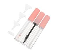 Beaupretty Conjunto De Rímel Embotellado Embudo para Brillo De Labios Delineador De Ojos Tubo De Lápiz Labial Contenedor De Almacenamiento De Pegamento para Pestañas Botella De
