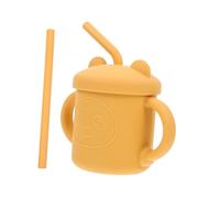 Beaupretty Copa de Aprendizaje Infantil de con Pajita y Asas Antideslizantes para Niña Taza Portátil y Duradera para Entrenamiento de Beber Agua