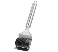 Beaupretty Cortador de Fideos Manual Color Aleatorio de Acero Inoxidable Mango Antideslizante y Resistente al Óxido para Uso Doméstico Cocina