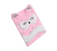Beaupretty Cuaderno De Suministros Escolares Lindo Estacionario Para Chicas Diario Chicas De Peluche De Plan De Estudiante De Dibujos Animados Rosa Papel
