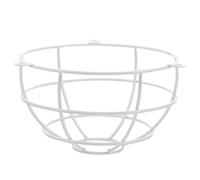 Beaupretty Cubierta Protectora para Detector de Humos Industrial, Metal Resistente Transparente, Tamaño Estándar, Protección contra Polvo y Residuos para Alarmas de Humo en Oficinas