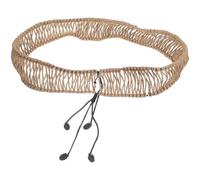 Beaupretty Cuerda de Cáñamo Marrón para Instrumento de Lengua de Acero, Práctica y Flexible, Cuerda Tejida a Mano para Percusión Ligera Color Aleatorio