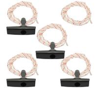 Beaupretty Cuerda de Tracción Flexible para Apertura Segura y Rápida 5 Piezas con Manija de Plástico Fácil de Operar para Puerta de Garaje