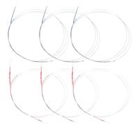 Beaupretty Cuerdas de Erhu de Alambre de Acero 3 Juegos Kit de Cuerdas Interiores y Exteriores Accesorios para Instrumentos Musicales Reemplazo Práctico para Erhu Principiantes