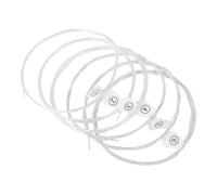 Beaupretty Cuerdas De Guitarra Plateadas Para Acústica Kit De Cuerdas De Nailon Reemplazo Musical Para Tocar Guitarra Clásica