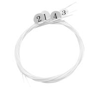 Beaupretty Cuerdas de Ukelele de Nylon Resistente para Ukulele de 21/23/26 Pulgadas Juego de 4 Cuerdas de Repuesto para Ukelele Accesorios Musicales