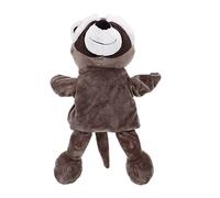 Beaupretty de Mano Mapache Juguetes de Educación Temprana Peluche Juguetes de Animales Cuentos 1 Piezas