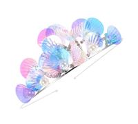 Beaupretty de pelo de sirena de moda diademas de sirena decoración enjoyado chicas coronas para niñas diadema de para niñas coronas de niñas pequeñas joyas para el cabello Metal