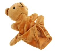 Beaupretty de Peluche Interactiva de Marrón para Juguete de Mano para Historias para Bebés Seguros y