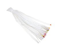 Beaupretty de Sujetadores de Pañales de Tejido Blanco Hebilla Ajustable 40 Piezas Varios estilos y Cinturón Elástico Diseño Difícil de Caer y Uso Cómodo para Bebés