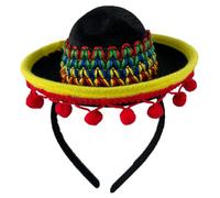 Beaupretty Diadema Accesorio de Disfraz Sombrero Mexicano de Fiesta Cinco de Mayo y para Material Eva Decoración Adecuado para Fotos Festivas