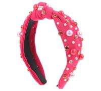 Beaupretty Diadema Con Diamantes De Imitación Para Mujer Banda Ancha Para El Cabello Diadema De Moda Cómoda
