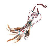 Beaupretty diadema de accesorios para el cabello para mujeres diademas women banda para el cabello cintas para el pelo señoras accesorios para el cabello diadema anillo de cabello rojo