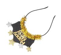 Beaupretty Diadema De Año Nuevo Diadema Para Adultos Diadema De Oropel Adulto Diadema Del Año 2025 Diadema De Nochevieja Diadilla Diademas Divertidas Tela De Fieltro
