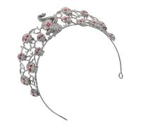 Beaupretty Diadema De Calavera De Halloween Para Mujer Estilo Vintage Y Barroco De Aleación Para Festivales Y Banquetes Con Diamantes De Imitación Para Fiestas Retro Tiara Con Diamantes