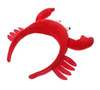 Beaupretty Diadema de Cangrejo para Niñas Adorable Tocado de Fiesta Infantil Decoración Cabello Aro Cabello de Dibujos Animados de Animales Tocado de Cosplay Hermosa Diadema