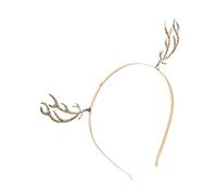 Beaupretty Diadema De Cuernos De Ciervo Para Navidad y Halloween Accesorio Ligero y Cómodo Para Mujeres y Niñas Diseño Único De Antlers Para Fiestas y Celebraciones Festivas