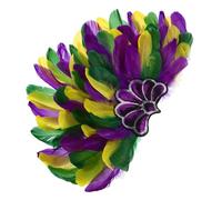 Beaupretty diadema de de carnaval fiesta decoración postizo de lentejuelas tocado de lentejuelas Venda Accesorio cabello Tocado de Carnaval tocado bohemio tela