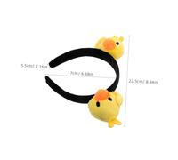 Beaupretty Diadema De Dibujos Animados De Pato Kawaii Diadema De Peluche Suave Para Lavado Facial Cuidado Piel y Uso Diario Accesorios De Fiesta Para Mujer
