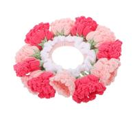 Beaupretty Diadema De Lirio Valles Tejida Crochet Para Niñas Accesorio Cabello y Bonito Coletero Grande Para Cabello Grueso