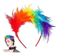 Beaupretty Diadema de para Mujeres Accesorios de Cabello Coloridos para Fiestas y Bodas Tocado Duradero y Cómodo para Disfraces y