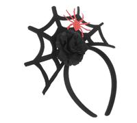 Beaupretty Diadema de Plástico y Tela para Halloween de Araña Negra Diseño Especial y Cómodo, Accesorio Práctico para Disfraces y Actuaciones en Escenario