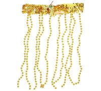Beaupretty Diadema Egipcia Mujer Cuentas de Serpiente, Accesorio para Disfraz Egipcio Cleopatra, Tocado Lentejuelas para Fiestas y Halloween, Color Dorado, Talla Única