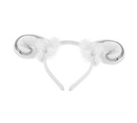 Beaupretty Diadema Orejas De Oveja Divertida Broche Pelo Accesorio Para Fotos De Fiesta Orejas De Oveja