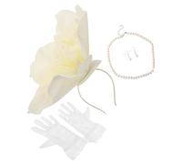 Beaupretty Diademas Occidentales Para Mujer Diadema Para Fiesta De Té Accesorios De Novia Tocado De Flores Accesorios Para El Cabello De Boda